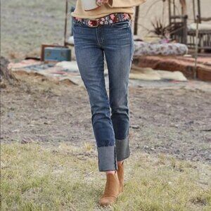 Black Orchid Los Angeles "Hailee" cuffed jeans from Sundance. (Size 27)